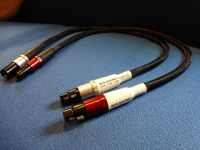 (2組)NVS sound copper3 スピーカーケーブル　3.0m